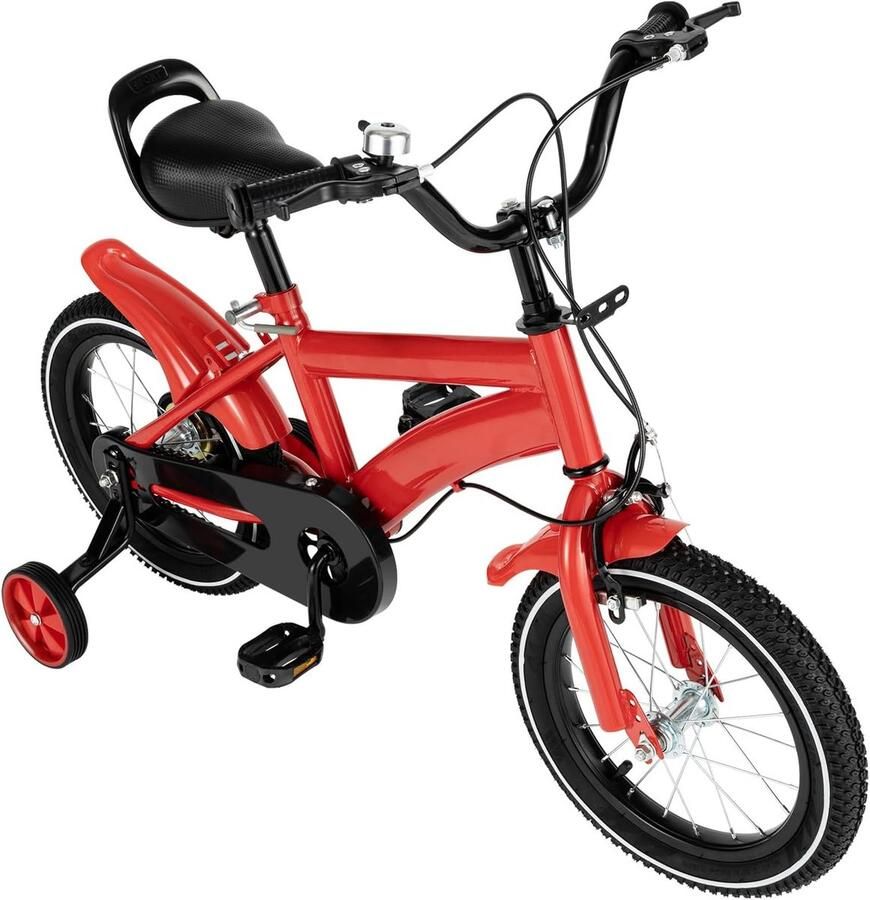 Kinderfiets 14 inch voor en (3-6 jaar) met Zijwieltjes