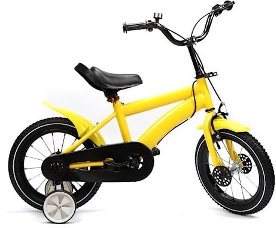 Kinderfiets 14 inch voor en met afneembare steunwielen – Perfect voor kinderen van 3 tot 6 jaar