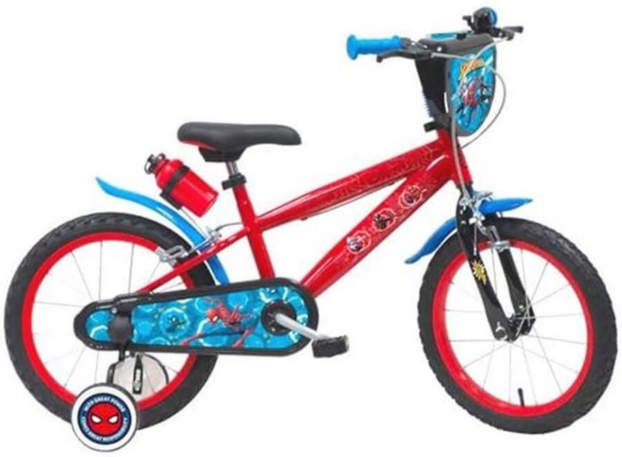 Kinderfiets 14 inch voor jongens zonder terugtraprem