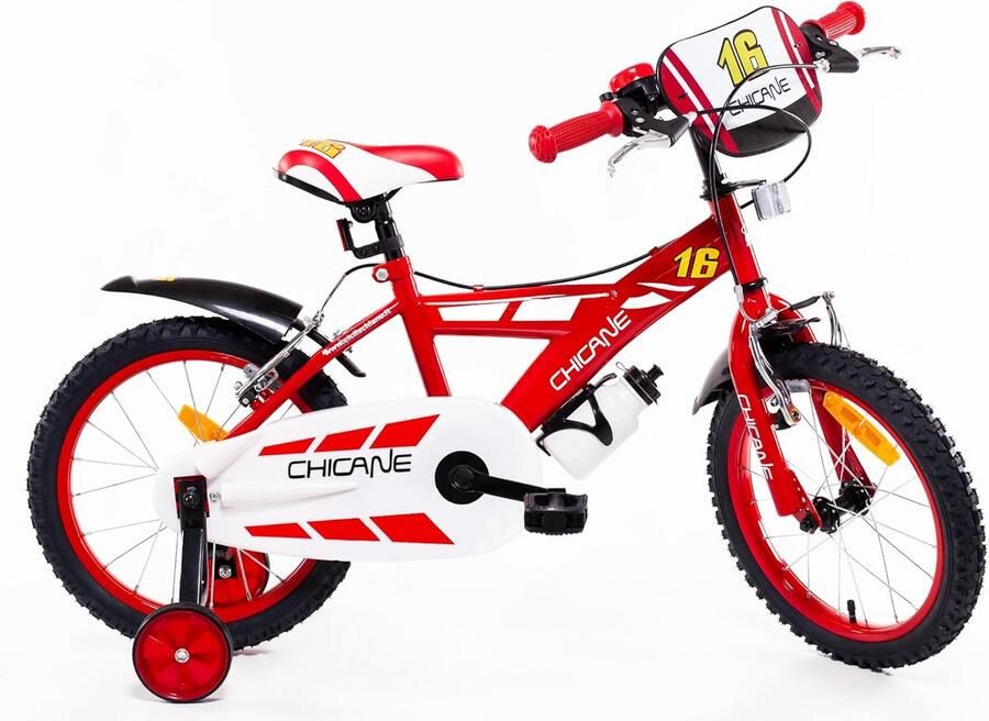 Kinderfiets 16 inch of Fiets Rood
