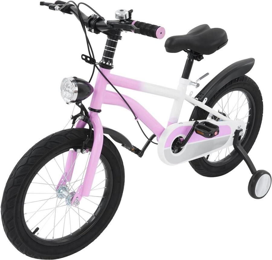 Kinderfiets 16 inch sfiets sfiets Leren Fietsen Met Steunwielen 16 Inch Geel