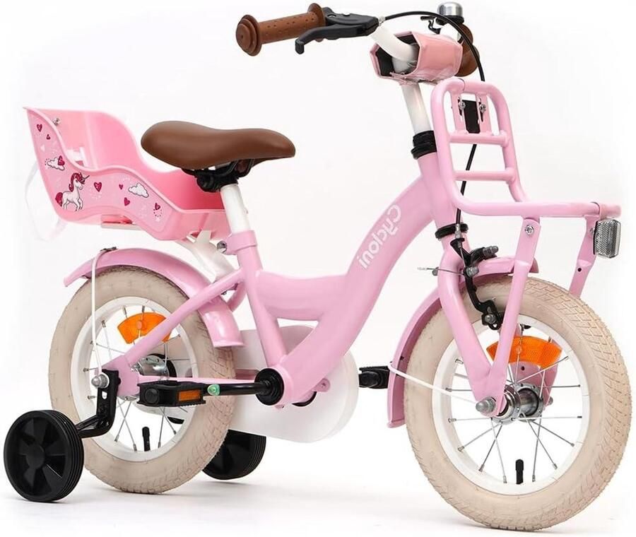 Kinderfiets 16 Inch Meisjesfiets Kind Leren Fietsen Inclusief Zitje 16 Inch Roze