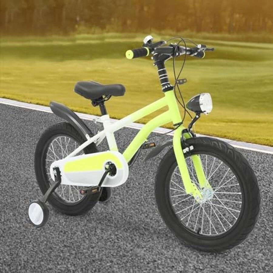 Kinderfiets 16 Inch Voor en met LED Licht