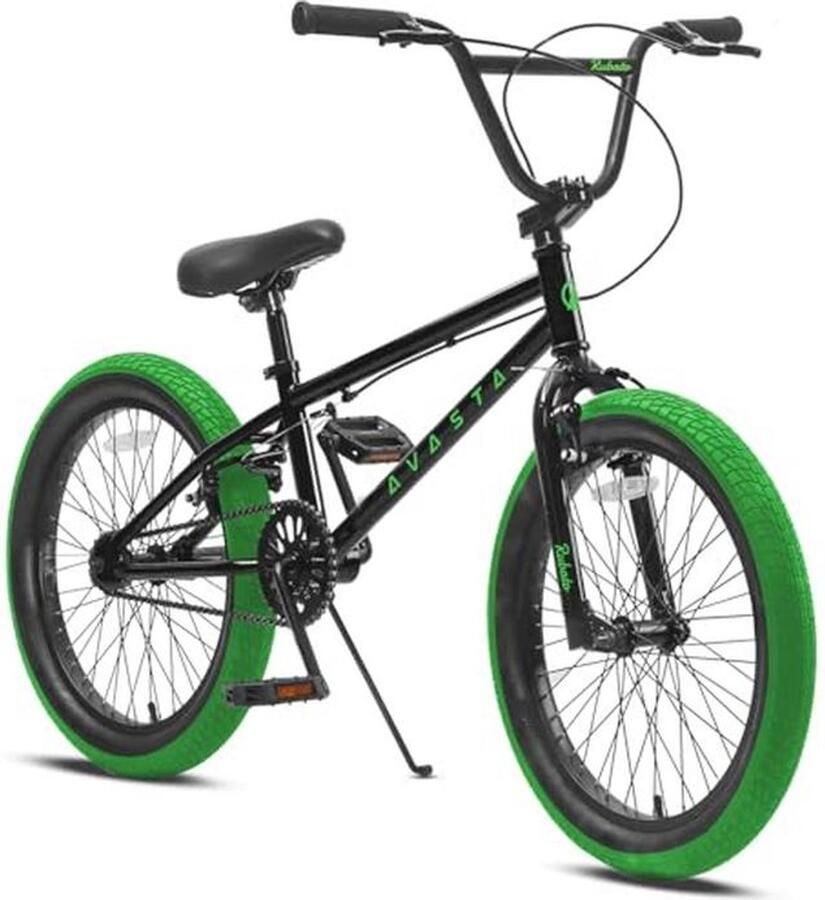 Kinderfiets 18 Inch BMX Fiets voor Kinderen van 5-9 Jaar Geschikt voor en
