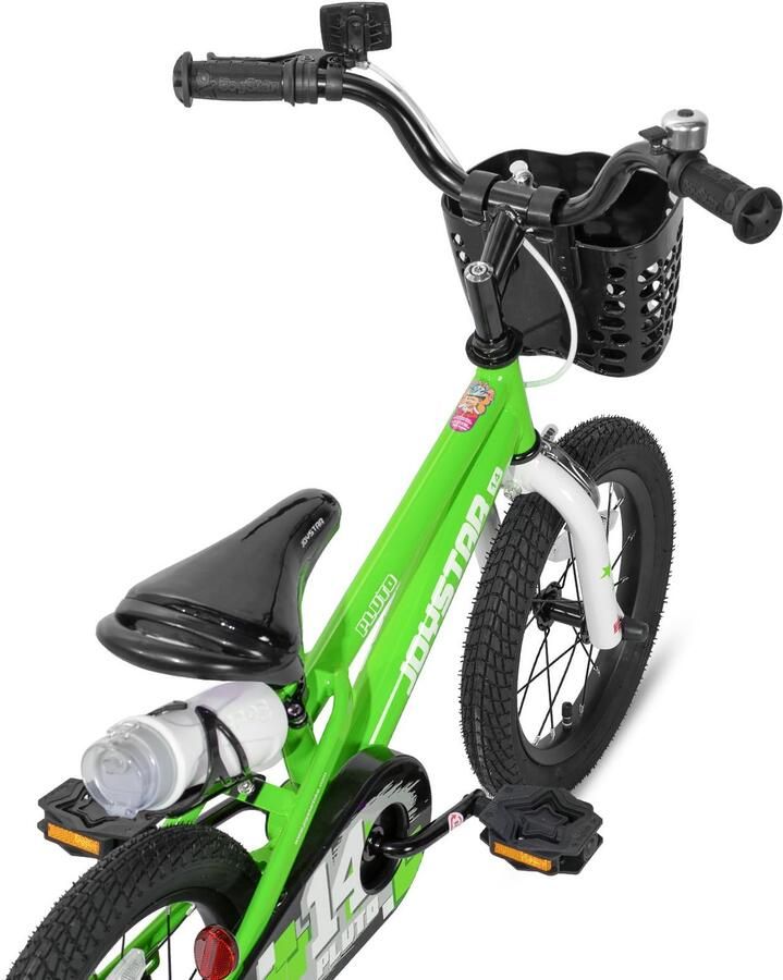 Kinderfiets 18 inch groen met stabilisator en standaard ideaal voor en 6-8 jaar m-winkel