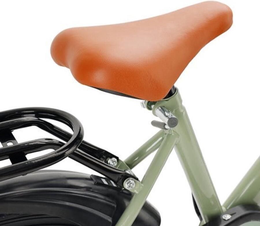 Kinderfiets 18 Inch Koolstofstaal Frame Met Veiligheidshulpwielen Voor Kinderen 7-9 Jaar - Foto 4