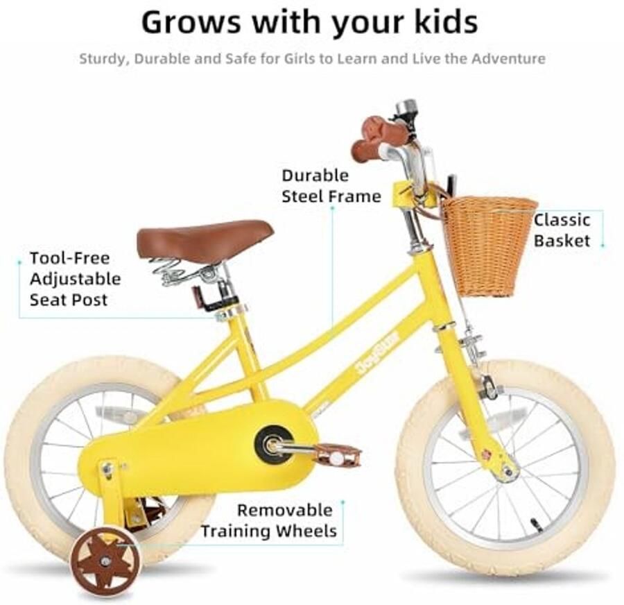 Kinderfiets 18 inch Met zijwielen en dje