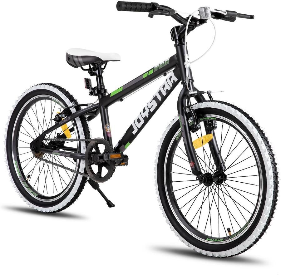 Kinderfiets 20 Inch Hardtail Mountainbike met V-brakes Wit