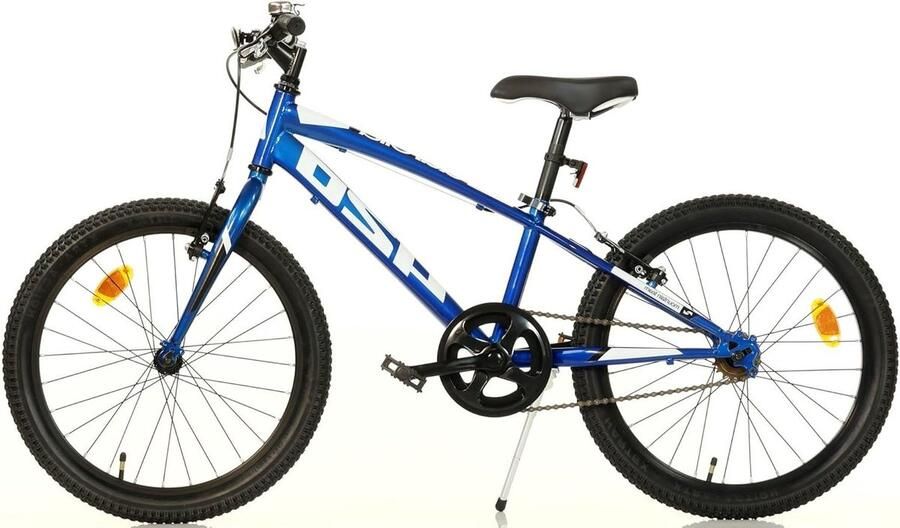 Kinderfiets 20 inch Jongensfiets MTB Fietsen Buiten Stalen Frame 20 Inch Blauw