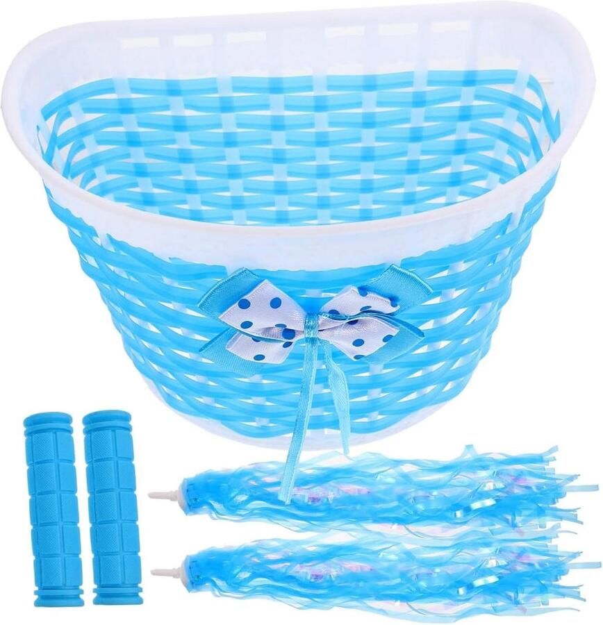 Kinderfiets Accessoires Fietsdecoratie Set Fiets Versieren Compleet Decoratiepakket 21 cm Lengte Meerdere Kleuren