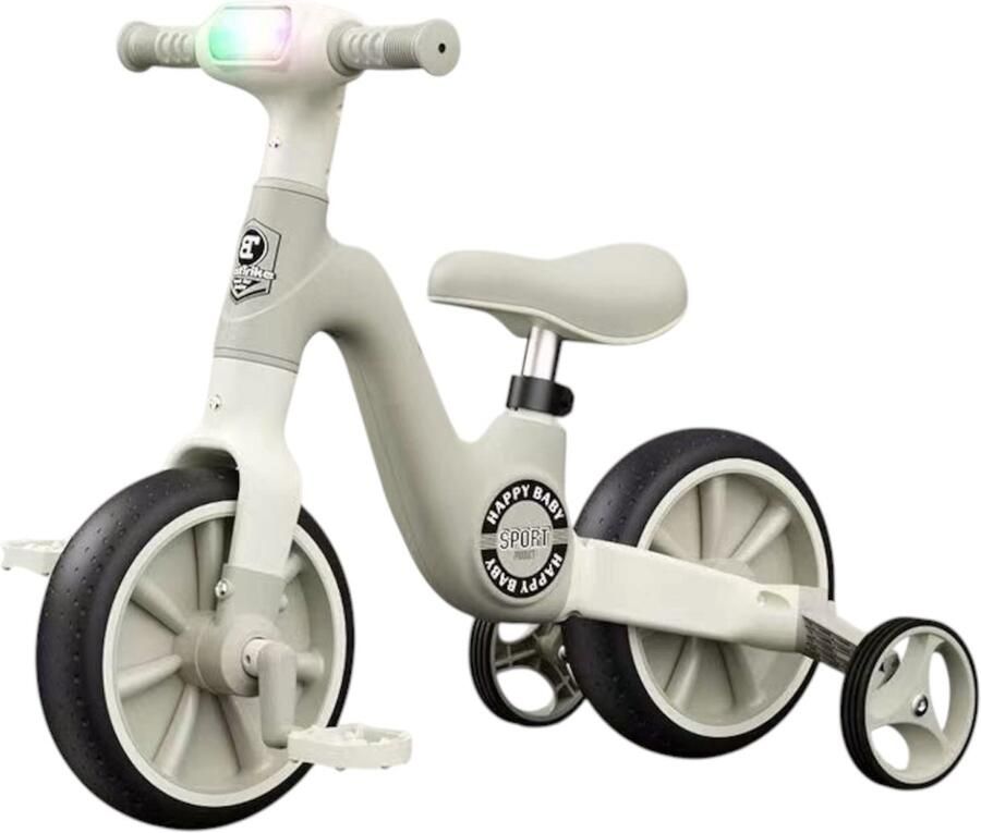 Kinderfiets Babyfiets met LED-lichtjes