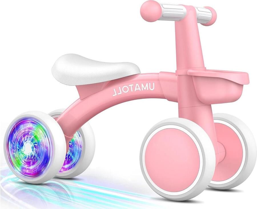 Kinderfiets Balansfiets Loopfiets Peuter Ontwikkeling Balans Lichtgewicht Aluminium Frame 12-24 Maanden Multicolor