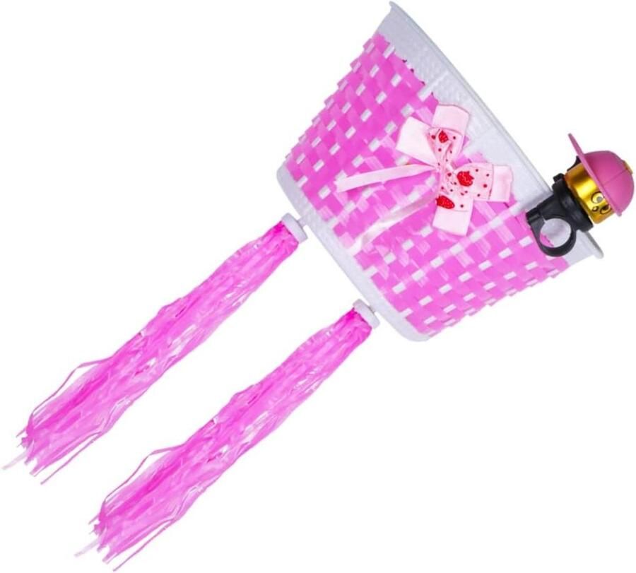 Kinderfiets Decoratieset Fiets d en Bel Fiets Versieren Duurzaam Plastic Materiaal 21 cm Lengte Willekeurige Kleuren