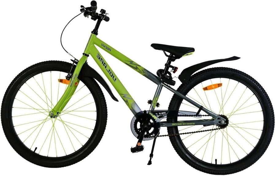 Kinderfiets Jongens 24 Inch Fiets Buiten Spelen Veiligheid Eerst 24 Inch Groen
