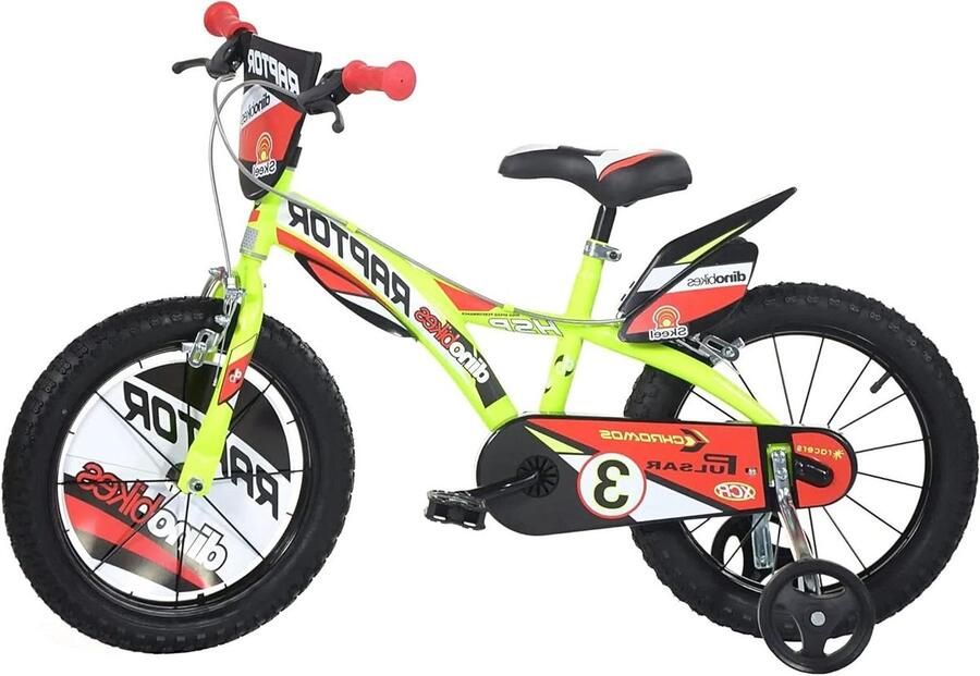 Kinderfiets Jongens Jongensfiets Kinder Vrije Tijd Lichtgewicht Frame 14 inch Geel