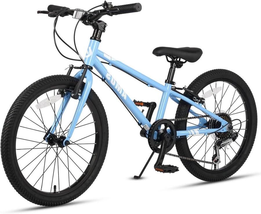 Kinderfiets Fiets Buiten Spelen 6 Versnellingen 20 Inch Blauw