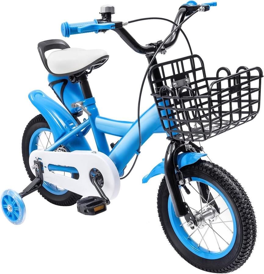 Kinderfiets sfiets Buiten Spelen Dubbele Rem 12 Inch Blauw