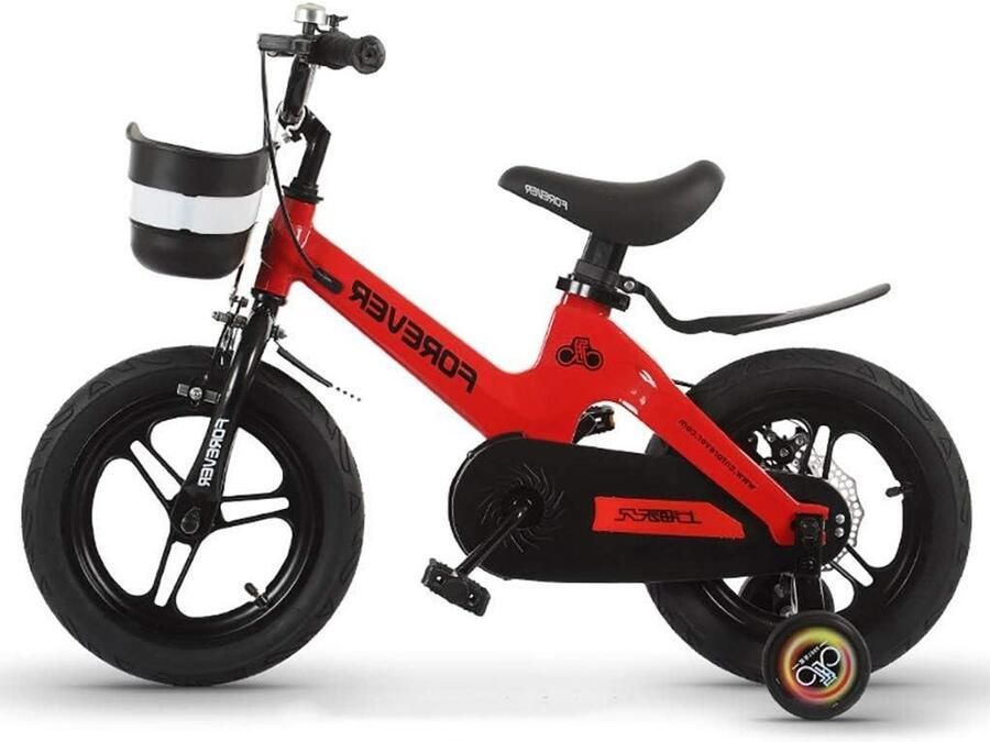 Kinderfiets sfiets Veilig Leren Fietsen Magnesiumlegering Frame 16 inch Kleur C