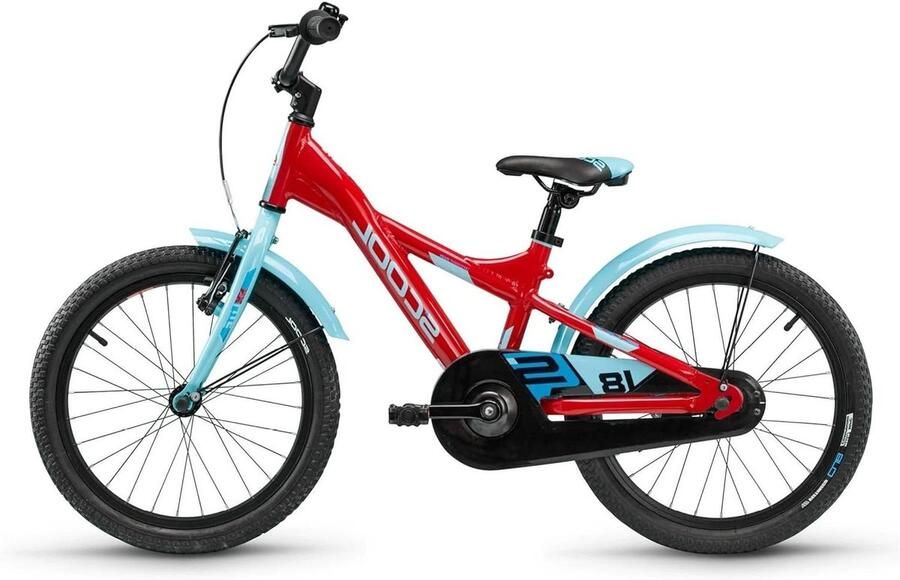 Kinderfiets Jongensfiets Buiten spelen Ontwikkeld in Duitsland 18 Inch Rood