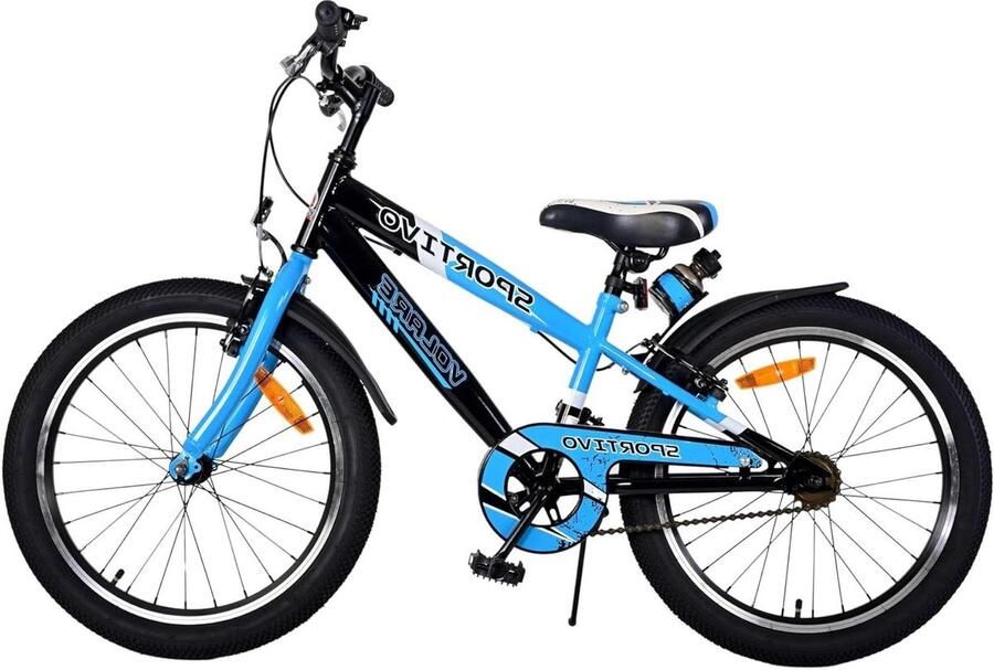 Kinderfiets Jongensfiets Buiten spelen Twee handremmen 20 inch Blauw