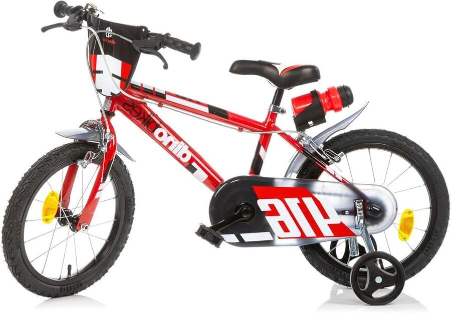 Kinderfiets Jongensfiets Lekker Fietsen Veilige Remmen 16 Inch Rood