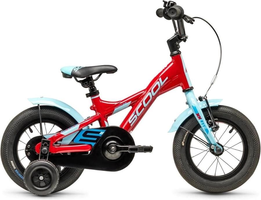 Kinderfiets Jongensfiets Leren Fietsen Ontworpen in Duitsland 12 Inch Rood