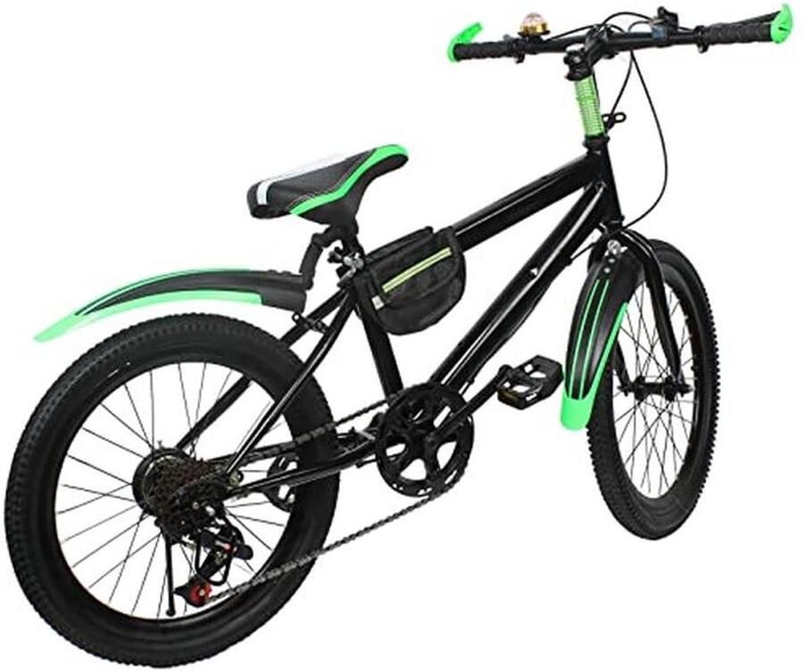 Kinderfiets sfiets sfiets Buiten Fietsen 7 Versnellingen 20 inch Groen