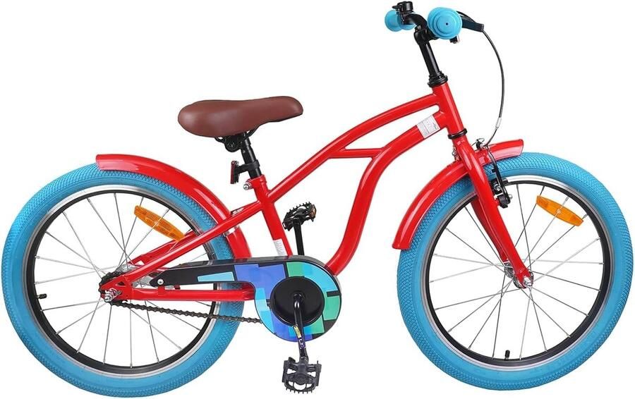 Kinderfiets sfiets sfiets Buiten Spelen Klassiek Modern Design 22 Inch Wielen Rood