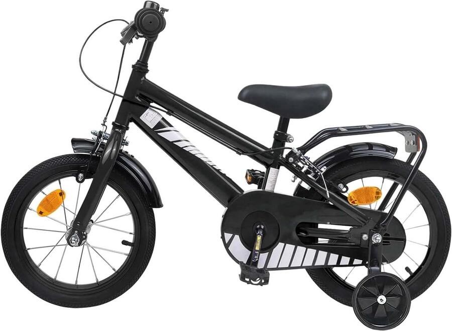 Kinderfiets sfiets sfiets Buiten Spelen Klassiek Ontwerp 12 Inch Zwart