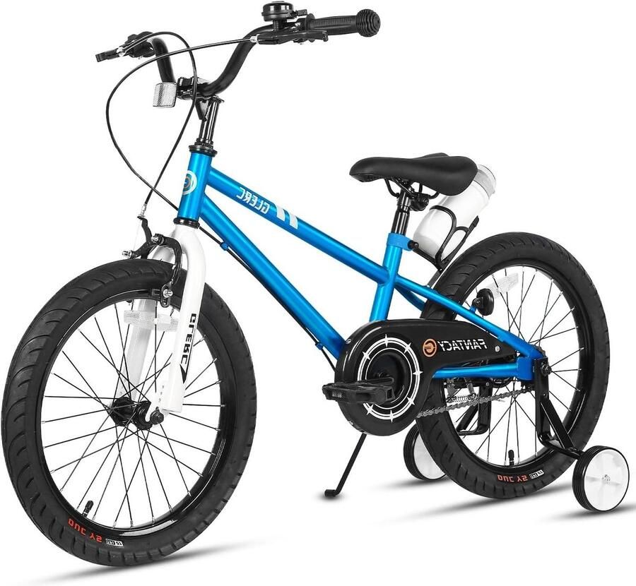 Kinderfiets sfiets sfiets Buiten Spelen Verstelbaar Zadel Stuur 18 Inch Blauw