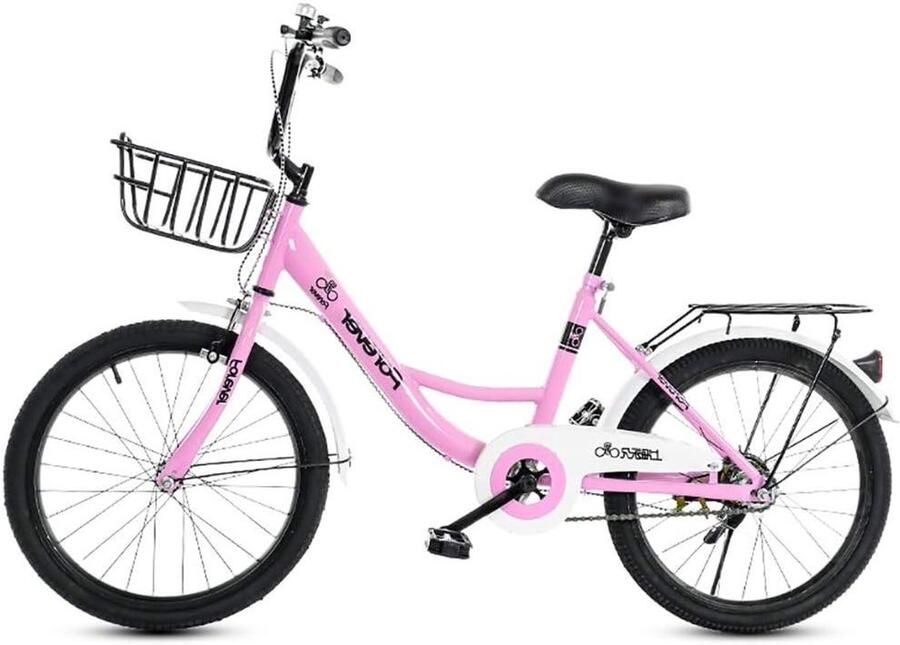 Kinderfiets sfiets sfiets Buiten Spelen Verstelbaar Zadel Stuur 22 inch Wit