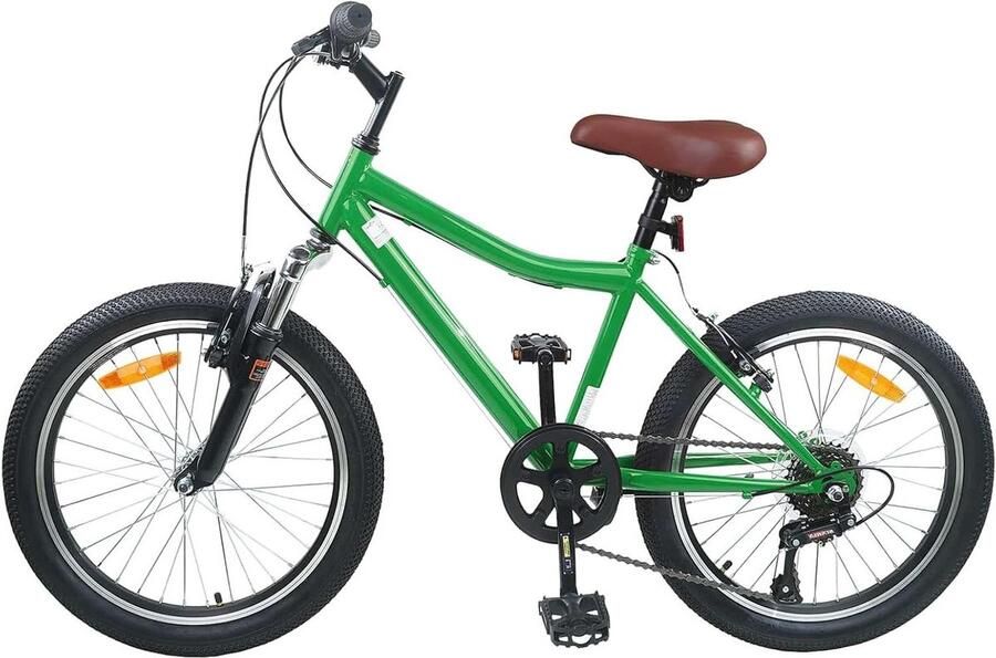 Kinderfiets sfiets sfiets Buiten Spelen Verstelbaar Zadel Stuur 24 Inch Groen