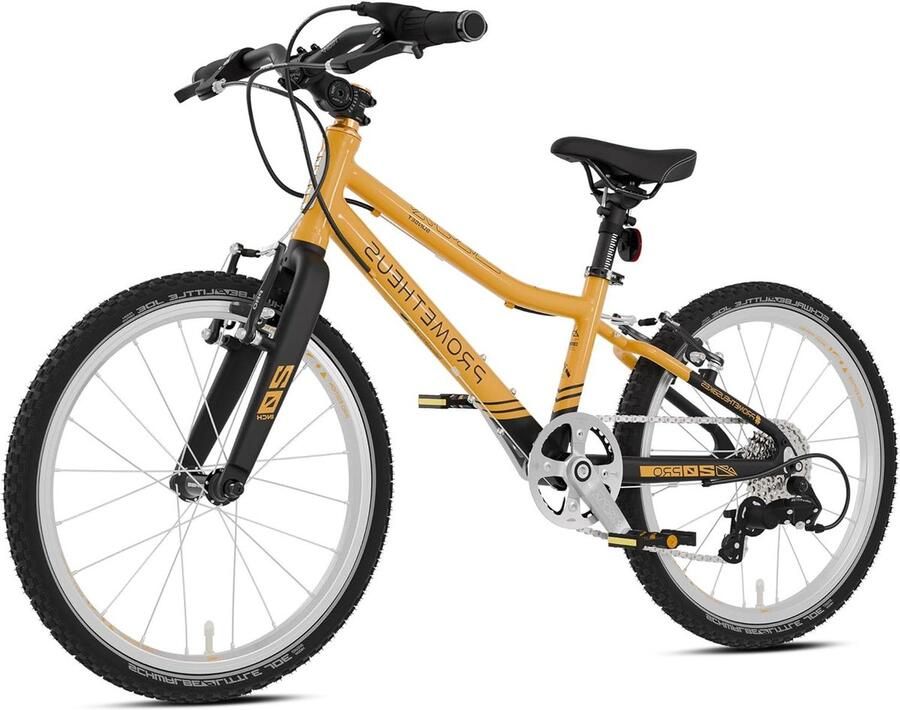 Kinderfiets sfiets sfiets Fietsen buiten Superlicht aluminium frame 20 inch Mat oranje