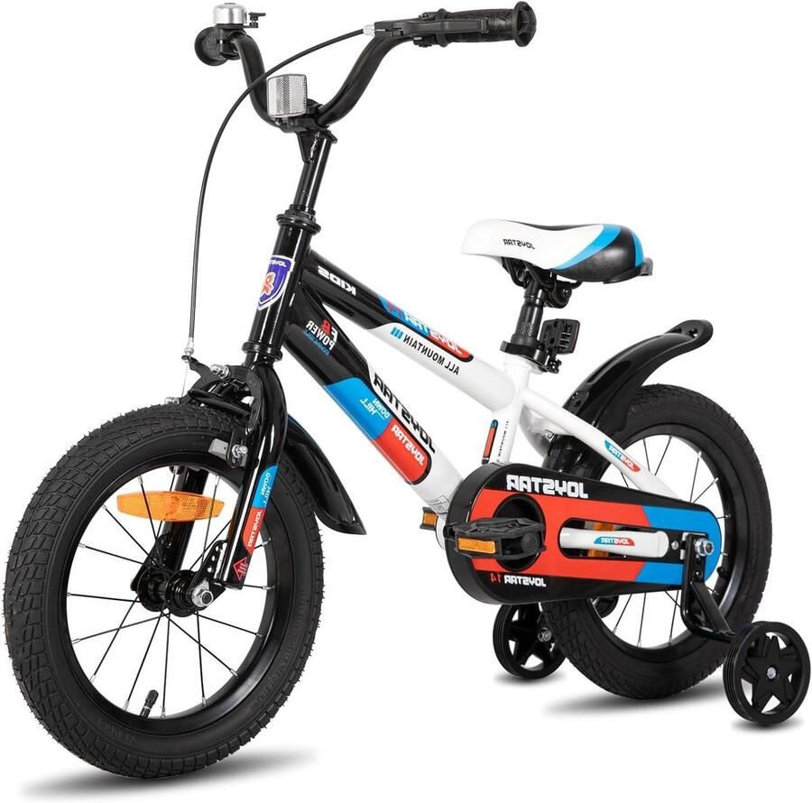 Kinderfiets sfiets sfiets Leren Fietsen Dubbel Remsysteem 16 inch Wit