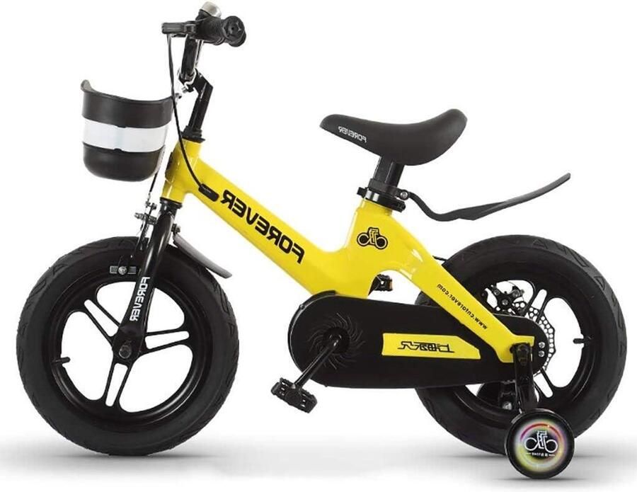 Kinderfiets Jongensmeisjesfiets Leren Fietsen Magnesiumlegering Frame 16 inch Kleur B