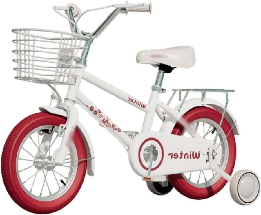 Kinderfiets sfiets sfiets Leren Fietsen Met Zijwieltjes 18 inch Rood