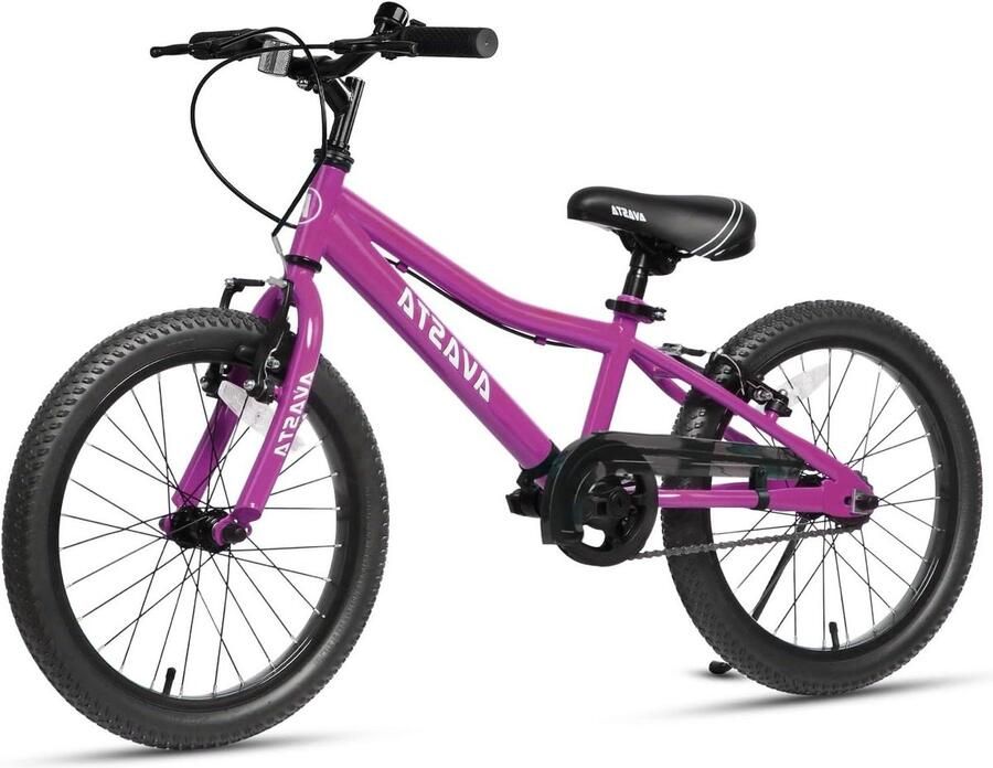 Kinderfiets sfiets sfiets Veilig Fietsen Dubbele V-rem 20 inch Geel