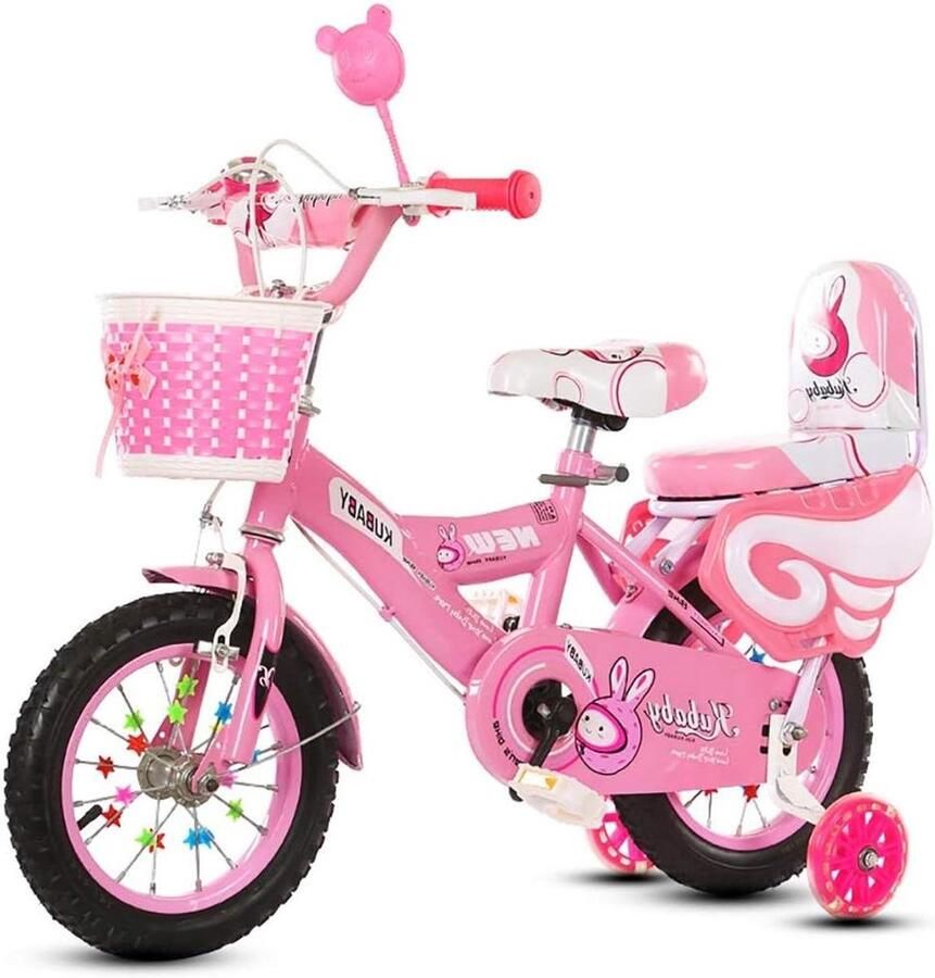 Kinderfiets sfiets sfiets Veilig Leren Fietsen Stabiel Stalen Frame 14 inch Kleur A