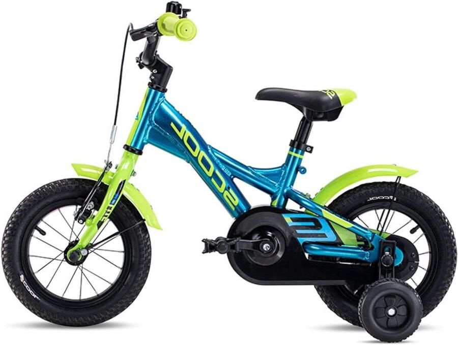 Kinderfiets Jongensfiets Schoolfiets Leren Fietsen Lichtgewicht Frame 12 Inch Blauw