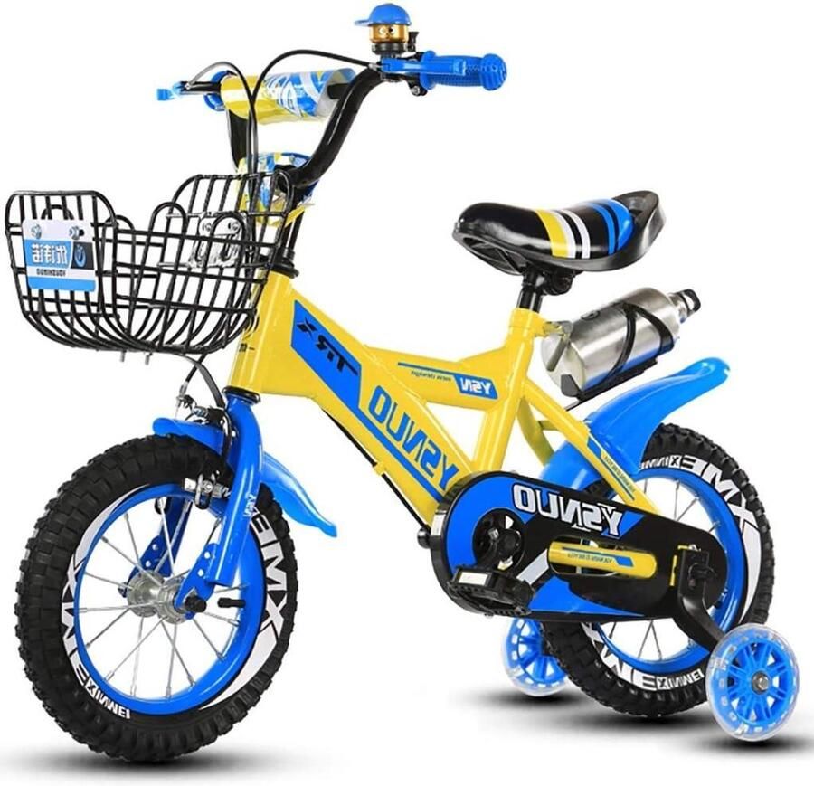 Kinderfiets sfiets sfiets Buiten Spelen Verstelbaar Zadel Stuur 16 inch Kleurrijk