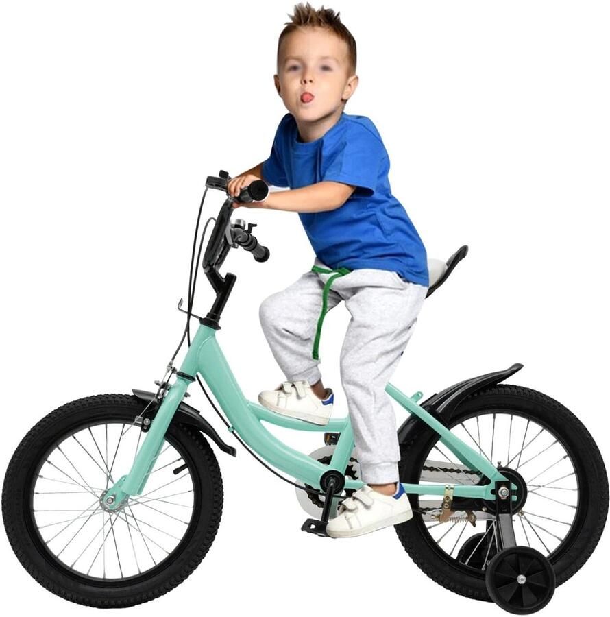 Kinderfiets Kinderfietsen sfiets sfiets 16 Fiets Voor En Met Veiligheidswielen En Schokabsorberende Rubberen Banden