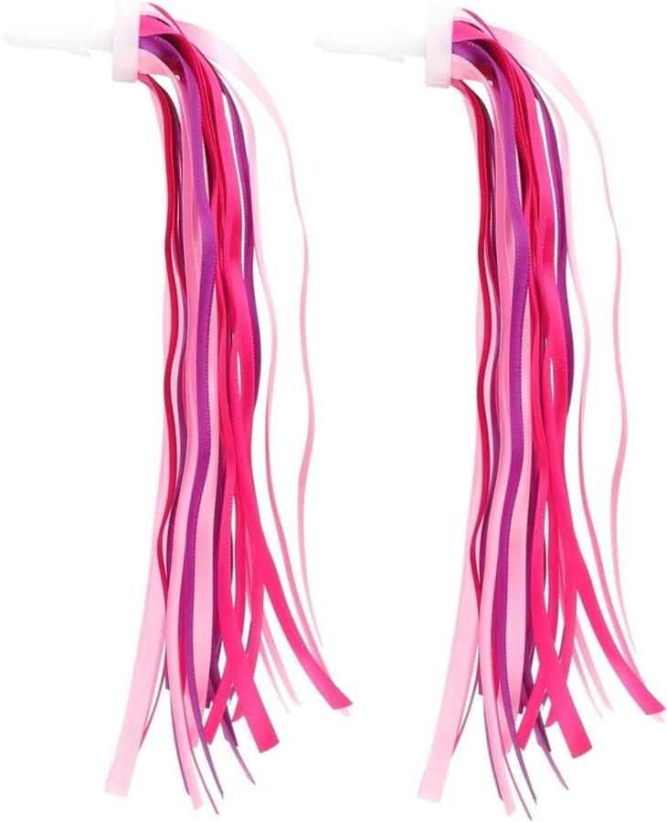 Kinderfiets Kwastjes Fietslinten Streamers Fiets Versieren Kleurrijk Polyester 26 cm kleuren