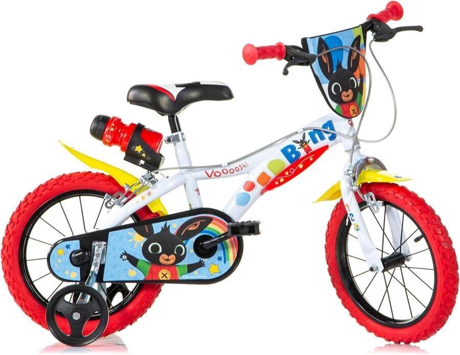 Kinderfiets Loopfiets Buiten spelen Lichtgewicht ontwerp 14 inch Wit