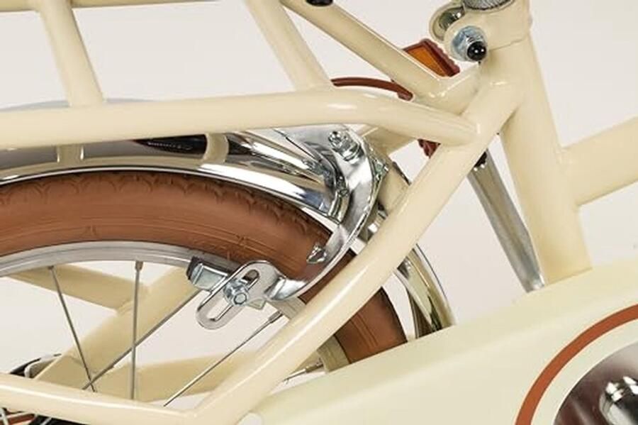 Kinderfiets Loopfiets Buiten spelen Met d 16 Inch Beige