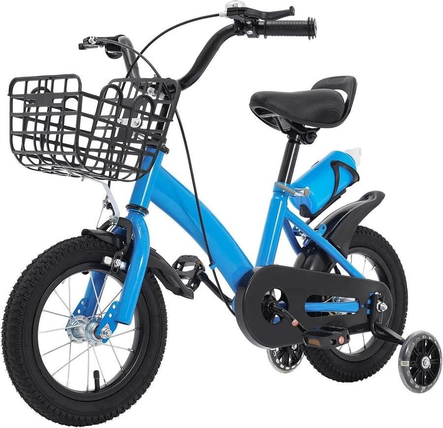 Kinderfiets Loopfiets Buiten spelen Veilig en stabiel 30 cm Blauw