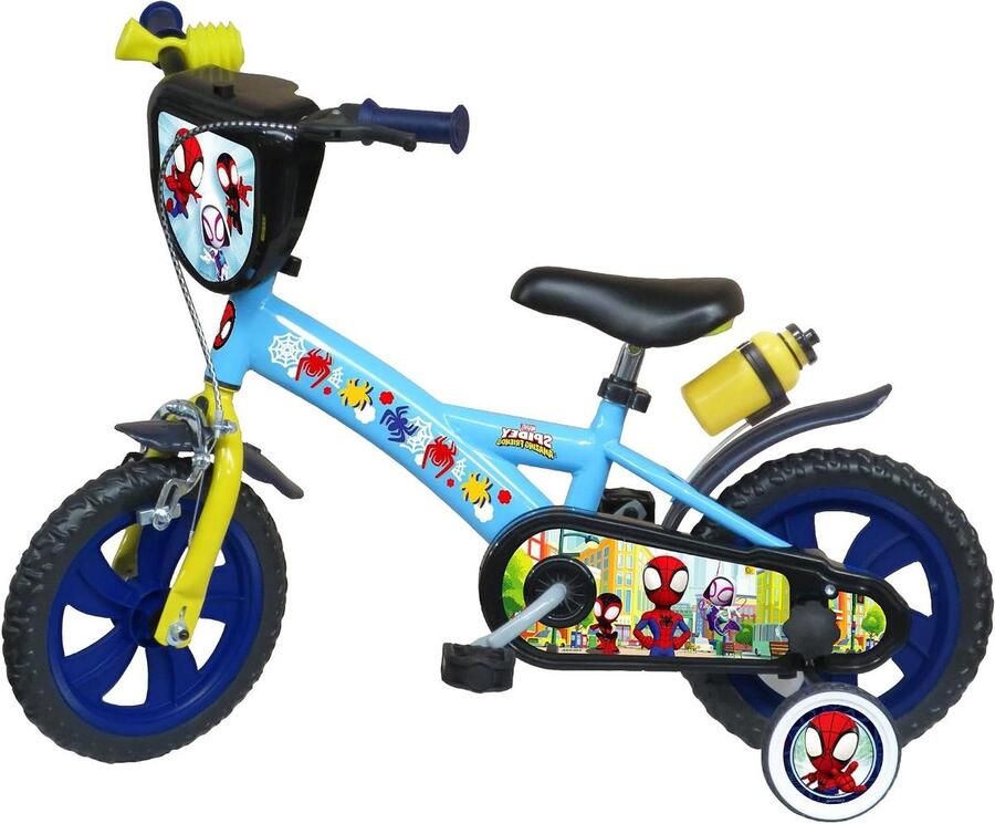 Kinderfiets Loopfiets Leren Fietsen Zonder gereedschap 12 inch Blauw