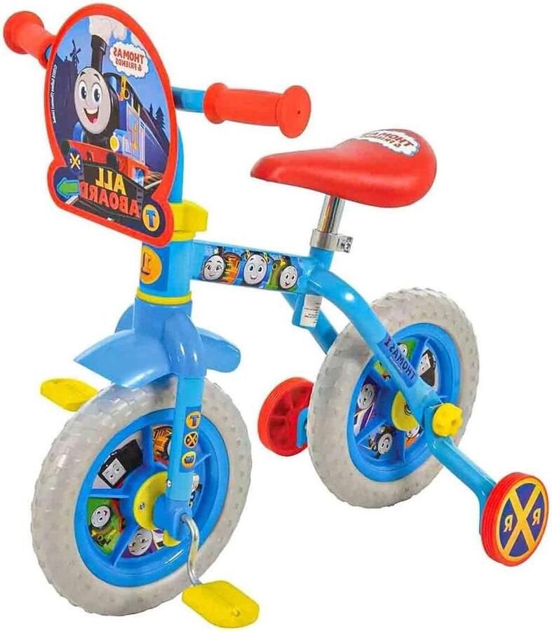 Kinderfiets Loopfiets Leren Fietsen 2-in-1 Ontwerp 10 inch Wielen Blauw