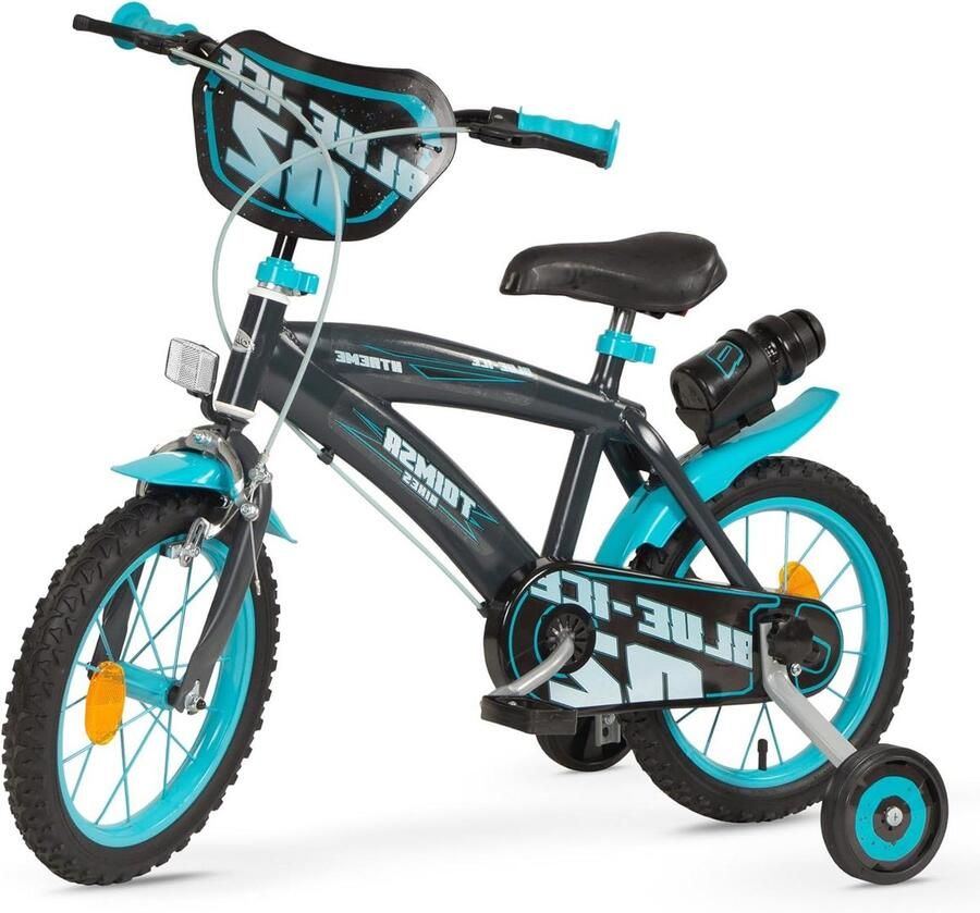 Kinderfiets Loopfiets Leren Fietsen Met Stabilisatoren 14 Inch Multicolor