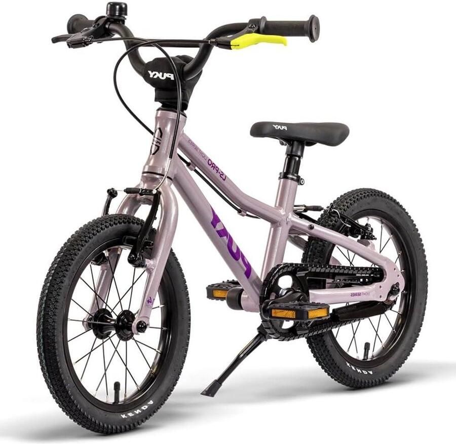 Kinderfiets Loopfiets Leren Fietsen Ultralicht Aluminium 14 Inch Roze