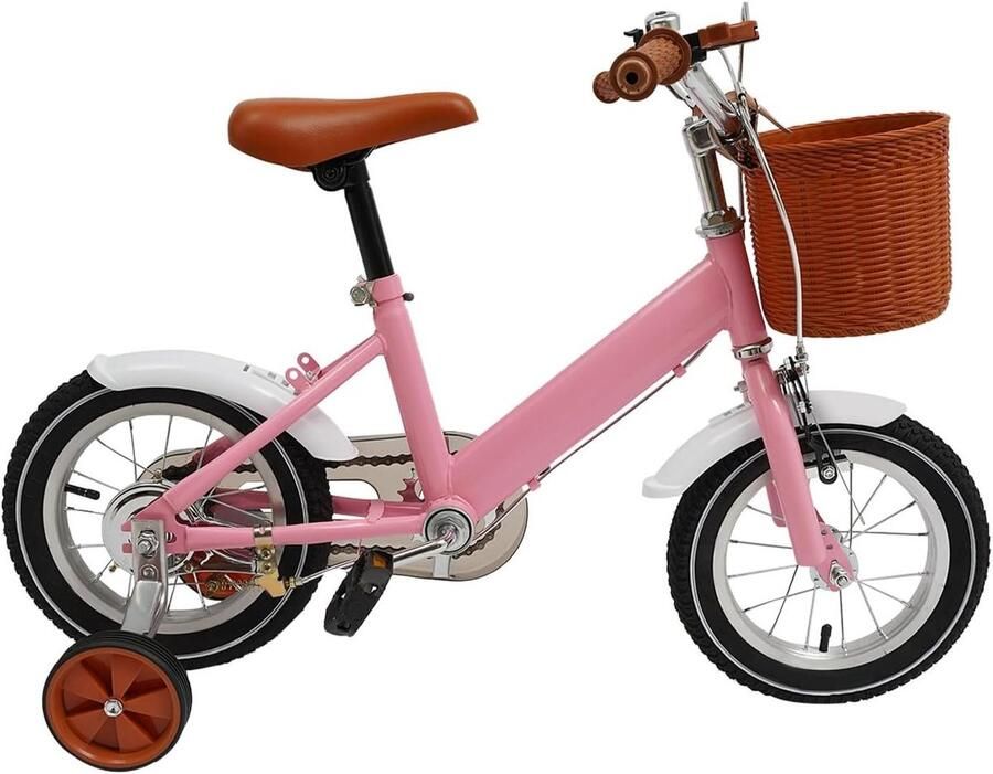 Kinderfiets Loopfiets Leren Fietsen Veilige Constructie 12 inch Roze